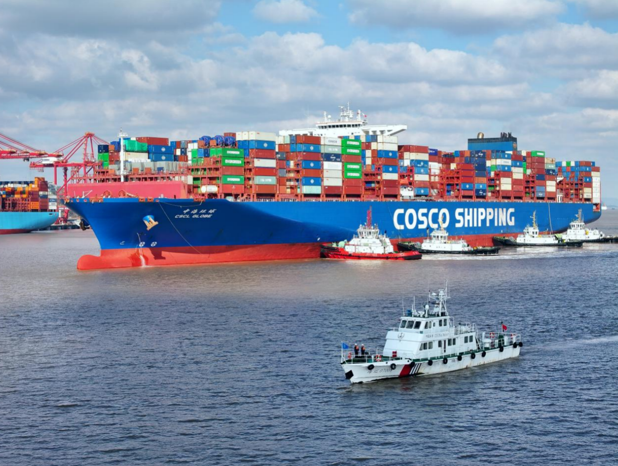 天下首创！！！宁波舟山港“双通道”时代正式开启，超大型船舶通行能力预计提升50%